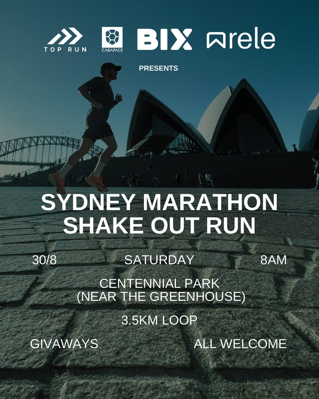 Sydney Marathon Shake out run