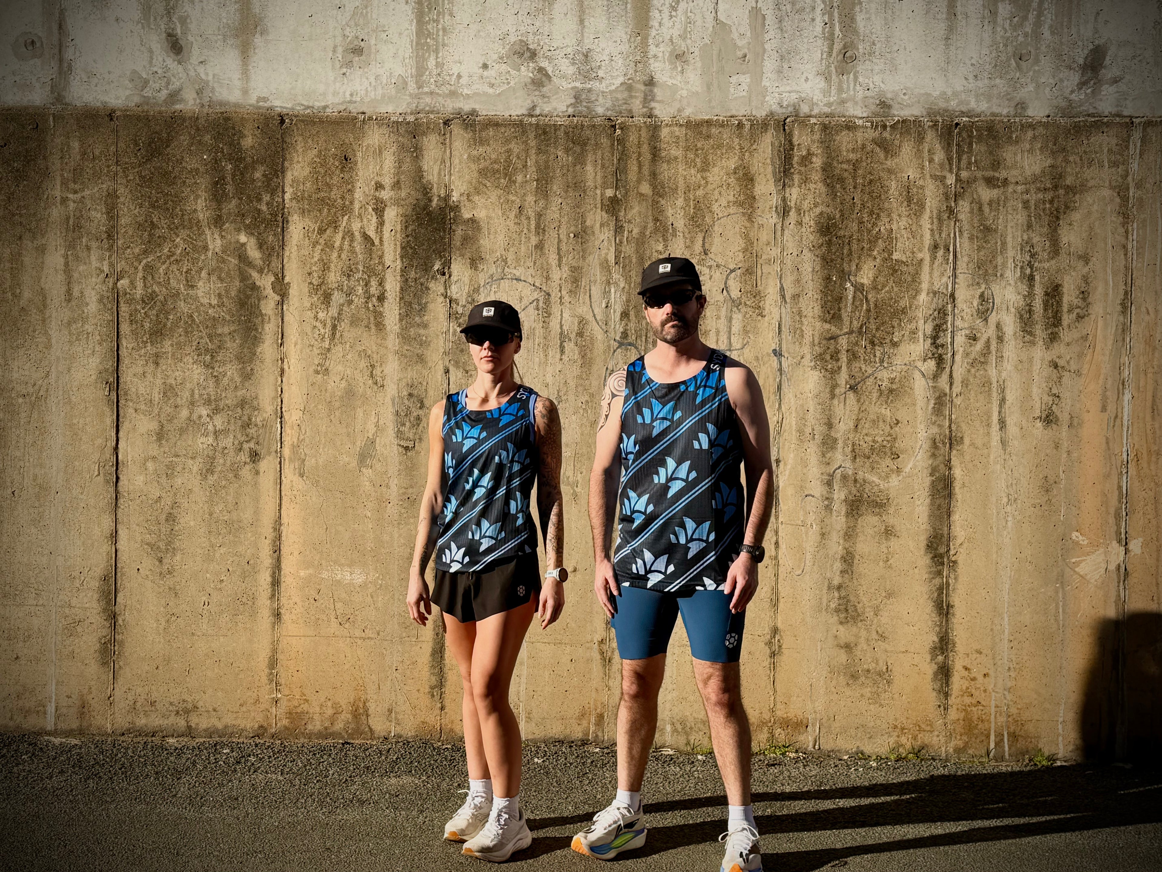 Sydney running singlet marathon half marathon road running race day endurance distance running performance apparel gear athletic wear activewear race singlet lightweight breathable moisture wicking quick dry
performance fabric