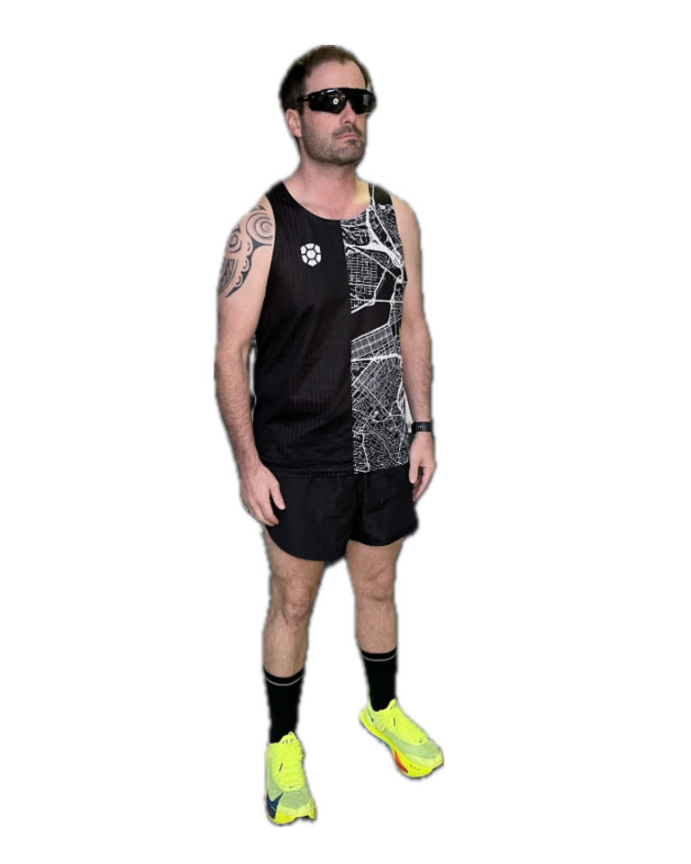 Carapace running singlet apparel Boston