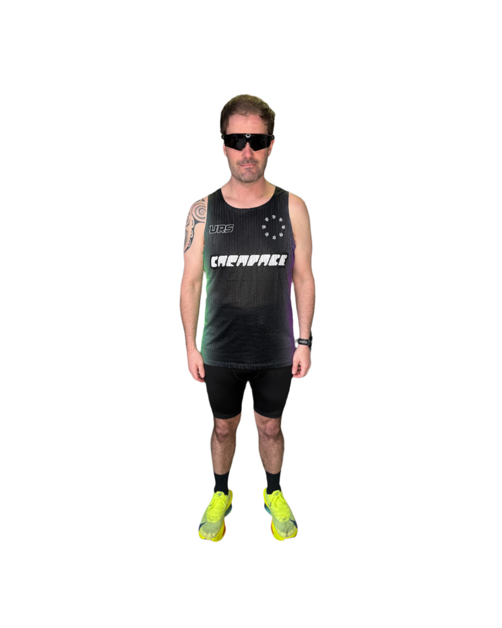 Australian running brand lightweight breathable running singlet sustainable carapace marathon