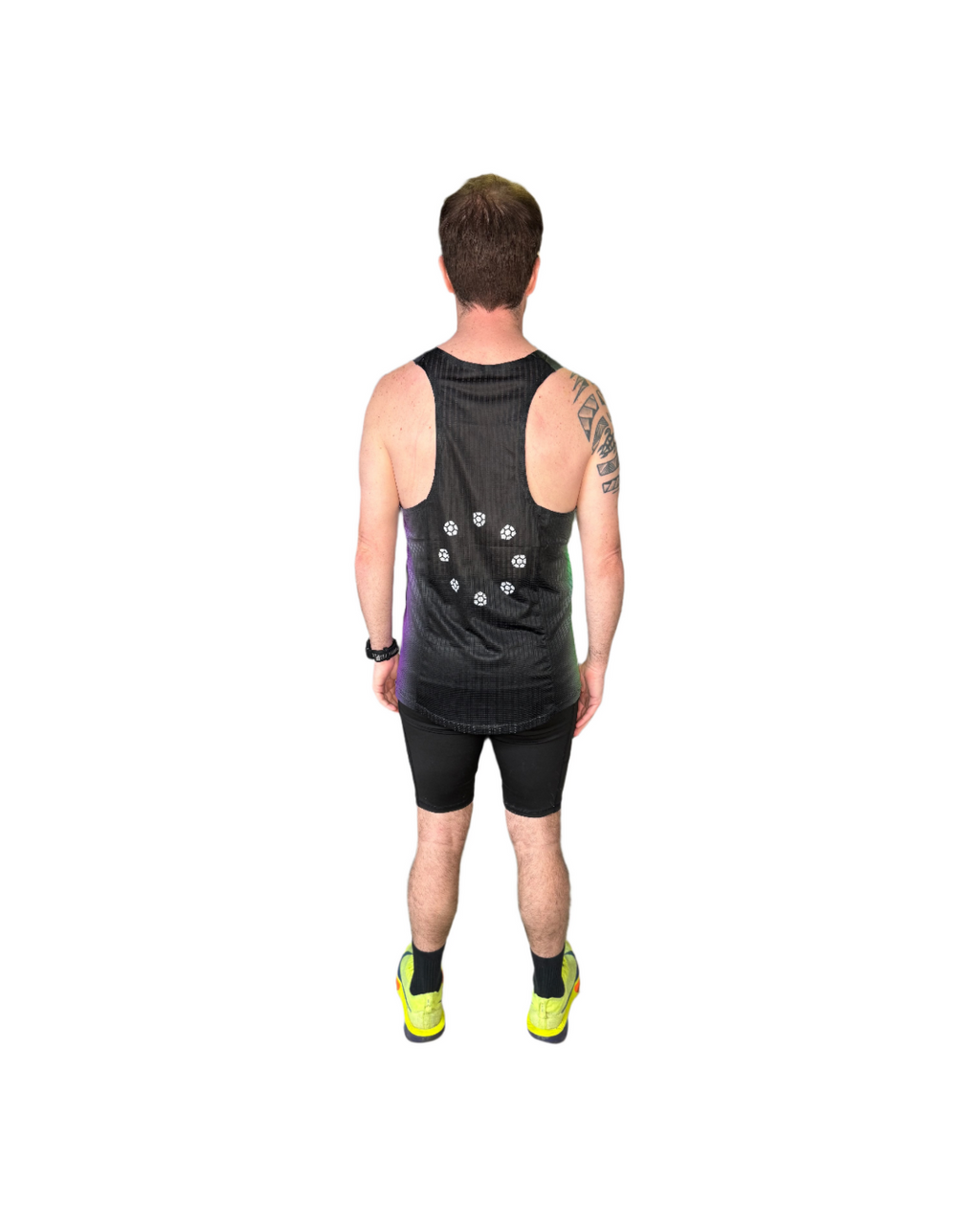 Australian running brand lightweight breathable running singlet sustainable carapace marathon