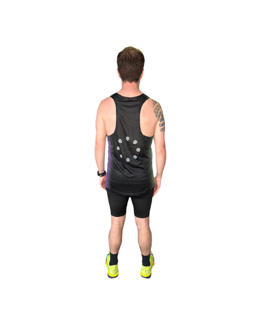 Australian running brand lightweight breathable running singlet sustainable carapace marathon