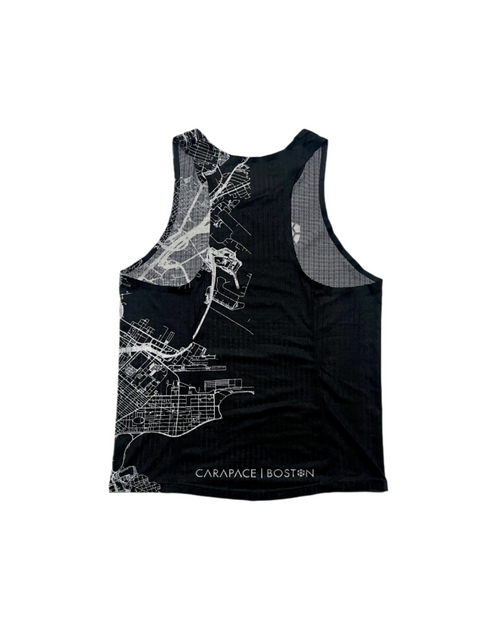 Australian running brand lightweight breathable running singlet sustainable carapace marathon Boston