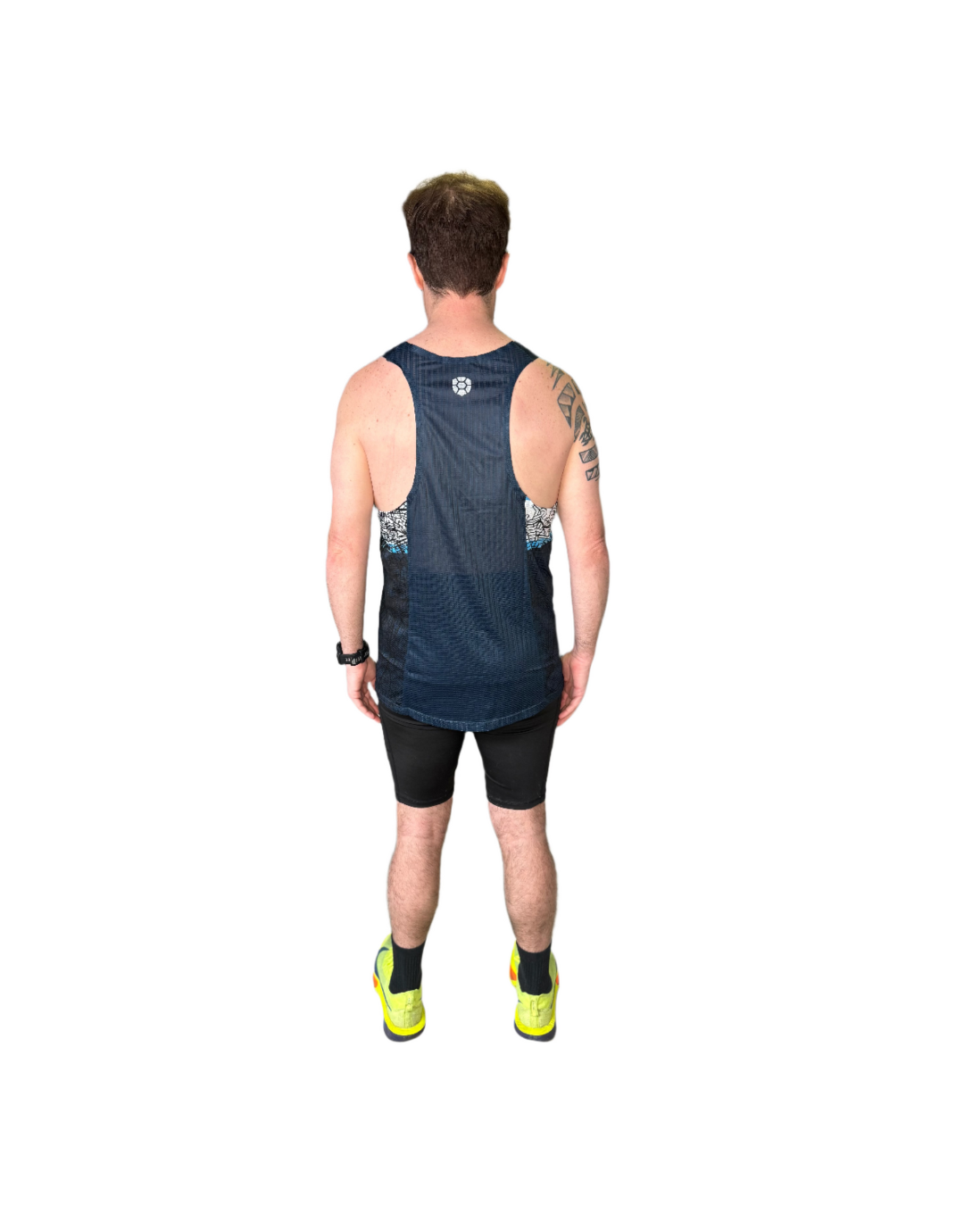 Australian running brand lightweight breathable running singlet sustainable carapace sydney marathon